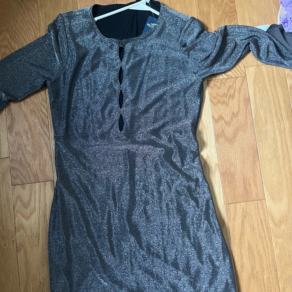 Hollister sparkly dress size L